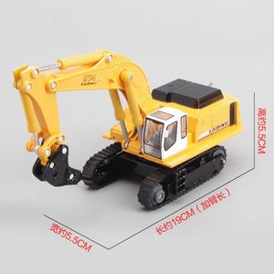 KDW Diecast Car Model Toy, Crawler Crusher Truck, инженерный автомобиль, 1:87 Высокая симуляция, подарка на рождественский день рождения, сбор