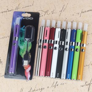 Vape Evod MT3 Clearomizer Pen Vape Ego T Vaporizer Battery 510 Thread USB Charger BCC Tank Blister Starter Kit