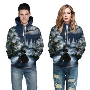 2020 mode 3d print hoodies sweatshirt casual pullover unisex höst vinter streetwear utomhus slitage kvinnor män hoodies 60905