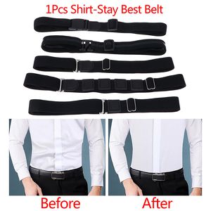 Easy Men Shirt Stay Adjustable Belt Non-slip Wrinkle-Proof Shirt Holder Straps Locking Belt Holder Near Shirt-Stay 10pcs/lot