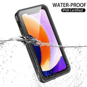 Impermeabile Per iPhone11 Pro XS Max XR 8plus 7 Plus redpepper antiurto caso Snowproof con l'impronta digitale del sensore di contatto Nuotare Immersione Cases