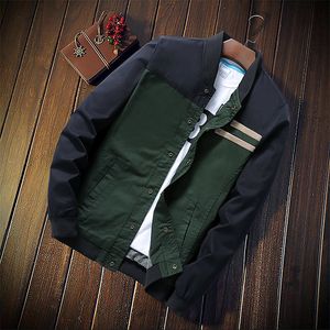 品質秋の韓国の男性のジャケットは自分の道徳的メンズコートとジャケット男性野球のマッチングカラーユニフォームm-5xlを栽培しています