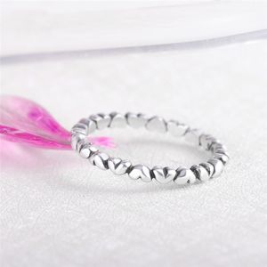 LQL 925 sterling silver rings heart shape wedding party finger ring for women jewelry 3547