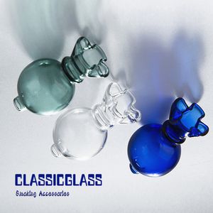 Rökglasbubbla carb cap od 30mm flaska kupol för quratz banger glas bongs dab riggar