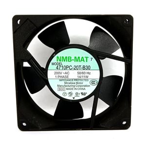 Orijinal İnvertör Soğutma Fanı Japonya NMB 4710PC-20T-B30 120X25mm AC200V 14/11W