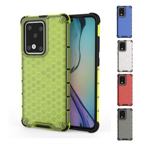 Stoßfeste Rüstungs-Handyhüllen für Samsung Galaxy S21 Note20 S20 Ultra S20Plus A51 A71 A40 M30S A10 Note10 Lite A20S Rückseite