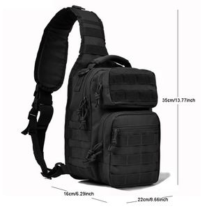 Backpacks Tactical backpack gym Bag treking Shoulder Pack Utility Assault handbag Sling for Camping Hiking Hunting Climbing Bags Men's 800D