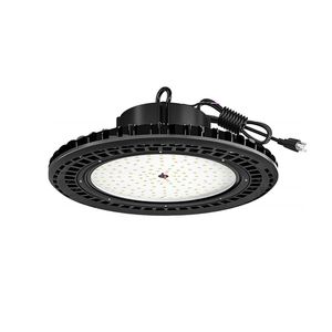 UFO LED High Bay Light 200W 24000LM 5000K IP65 Waterproof Plug Warehouse Lights Industrial Workshop High Bay LED Lights Fixtures