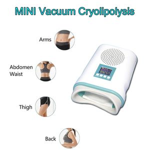 Новый мини-вакуум уменьшая машину cryolipolysis тучная замерзая охлаждать кожи тела лифтинг спа салон
