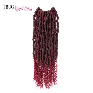 high quality Bomb twist braiding hair Pre-twisted Twist Crochet Braids Hair Synthetic Bomb Twist Crochet Hair Extensions Soft Curly End