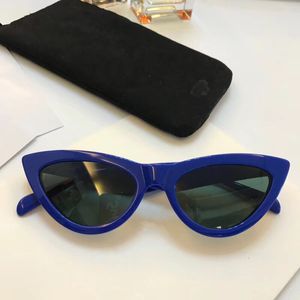 Wholesale- 40019 Sunglasses For Women Popular Fashion Designer Goggle Designer UV protection Cat Eye Frame Top Quality Come With Package