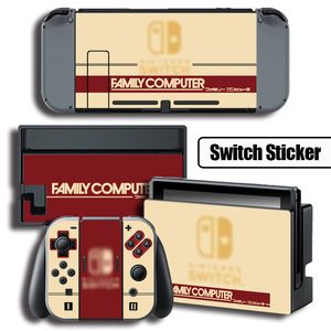 Nintendo Anahtarı Sticker Gamepad Kauçuk Sticker ACG Dock ve Kavrama için ACG