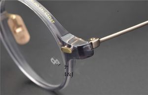 Großhandel – ultraleichte, limitierte Edition der Royal Style OG Library-Korrektionsgläser mit kleinem kreisförmigen Rahmen für altmodische Brillen