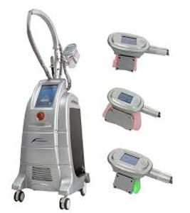 Cryolipolysis Com 4 alças / ETG50-4S Tipo Vertical Anfitrião congelamento beleza equipamentos Fat Cryo máquina com 3 Workhandles Três Pontas Tamanho