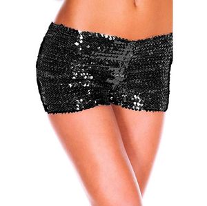 2019 Europäische und amerikanische sexy Paillettenhöschen Sexy Damen-Slips zur Körperformung Niedliche mädchenhafte Boyshort-Shorts zeigen Geschenke KOSTENLOS