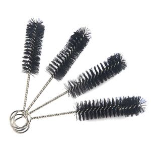 MOQ 10Pcs Clean CLEANING BRUSHES NYLON BRUSH For Glass Bubbler Tobacco Smoking Pipe VAPORIZER Shisha Hookah Free Ship