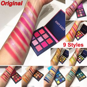 Beauty Glazed obsessions Eyeshadow Makeup Palette 9 Colors eye shadow matte shimmer Ultra Pigmented New nude 9 Styles Hot Cosmetics