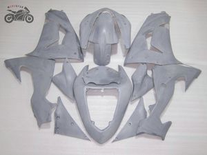 Unpainted Chinese Fairing delar till Kawasaki Ninja 2006 2007 ZX10R Road Racing Motorcykel Fairings Set ZX 10R 06 07 ZX-RR ZX-10R