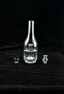 O conjunto de fumar narguilé de vidro é equipado com copo transparente de pico ou carta de dois tipos, vendas diretas da fábrica, concessões de preço