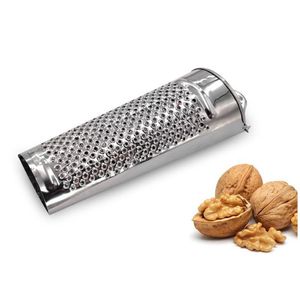 Manual de aço moscada Mills Grinder Grater inoxidável mini-limão queijo alho gengibre citros canela chocolate aparelhos de cozinha ralar em pó