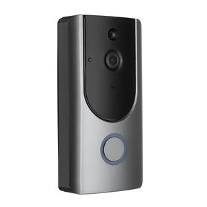 Trådlös PIR video Doorbell Visiable Night Vision Home Smart Intercom + Mottagare