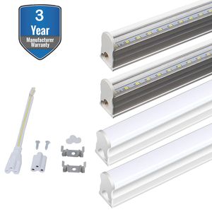 T5 Led Tube Lights , LED Tubes SMD 2835 LED Fluorescent Light Tubes Warm/Natrual/Cool White AC85-265V