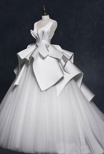 Ball Gown Wedding Gowns Custom Made Vintage Tired Skirt New Coming Wedding Dresses robes de soirée vestido de novia