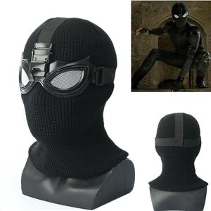 Spider-Man: Far From Home Stealth Suit Cosplay Mask - Full Head, Movie Replica Prop, Halloween Costume Accessory, 2024