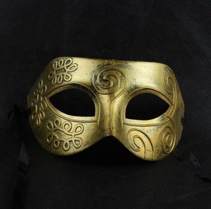 Maska PVC Starożytne Greco-Roman Gladiator Maska Masquerade Party Wedding Decoration Party Fancy Dress Party Maski Masquerade Maski