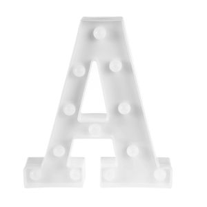 Creative 3D Marquee буква символ светодиодный ночной свет украшения лампы