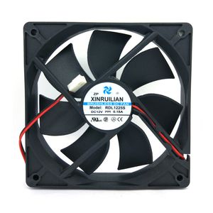 Ny Original Xinruilian 120x120x25mm 12V 0.18A 12cm RDL1225S Chassis Power Supply Cooling Fan