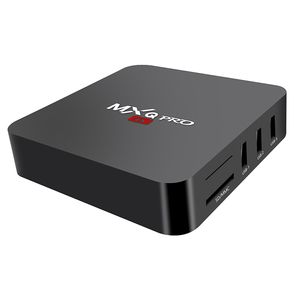 MXQ Pro Android 7.1 TV Box Quad Core Smart Dual WIFI 1g 8G WiFi 4K H.265 Streaming Google Media Player RK3229