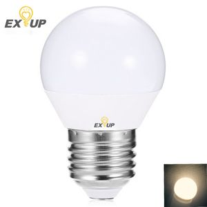 EXUP 7W E27 LEDグローブ電球G45 SMD 2835 650LM暖かい白/クールホワイトAC 220V  -  240V
