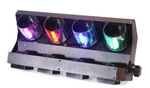 4 SZTUK Chiny Factory Gorąca Sprzedam Wysokiej Jakości Scena DJ Światła 4 Głowy 10 W RGBW LED Pocket Scanner Stage Lighting For Party Night Club