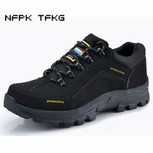 Große Atmungsaktive Größe Mode Herren Stahl Kappe Kappe Arbeits Sicherheit Schuhe Kuh Wildleder Leder Anti-punktion Niedrigen Stiefel Zapatos hombre558