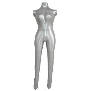 Mode weibliche Kleidung Darstellung Mannequin, aufblasbarer Stand, Torso, aufblasbare Stoffmodelle für Frauen, PVC -Inflationn -Mannequins, Ganzkörper, Xiaitxtiles M00354