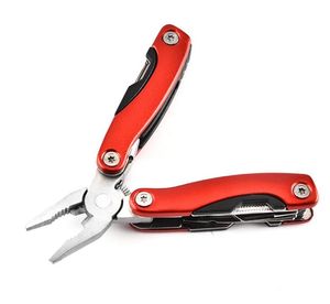 9 in 1 Multifunktions-Edelstahl-Multitool-Zange für Outdoor-Survival-Zangen, Mini-Klapp-Survival-Taschenmesser, Outdoor-Handwerkzeuge