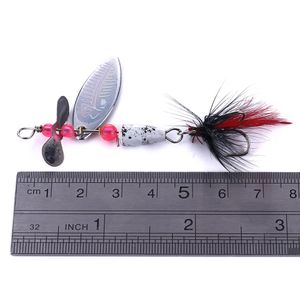 120Pcs Spinner Spoon Metal Bait Fishin Lure Sequins Crankbait Spoon baits for Bass Trout Perch pike rotating Fishing 4.2g