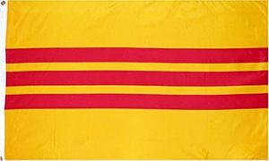 Флаг Южного Вьетнама 3x5ft изготовленные на заказ флаги 100D 100% полиэстер напольное крытое использование, для рекламы фестиваля вися