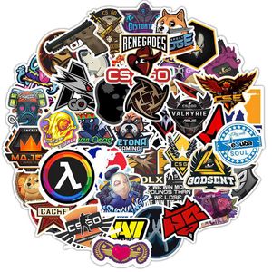 50pcs / Set Jogo CS GO Contador Adesivos Guitarra Álbuns bagagem Laptop Prancha de Surf Skate bicicleta Frigorífico Sticker Decal