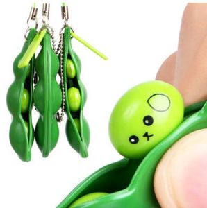 Squishy Toy Keychains AntiStress Новинка игрушки Развлечения веселые бобы сжать инструмент рельефа стресса