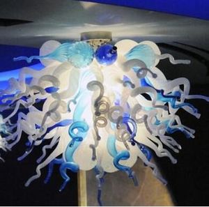 Partihandel LED Living Room Lamps Lightings Contemporary Luxury Ceiling Light Hand Blåst Murano Glass på ljuskrona