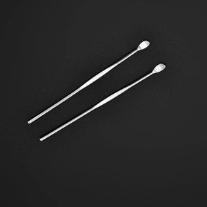 Pick per orecchio Acciaio inossidabile Cerume per cerume Curette per rimozione manico Strumento per la pulizia Cucchiaio Earpick Pulizia Assistenza sanitaria RRA2559