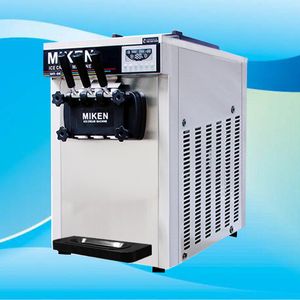 ambiente de trabalho comercial de alta qualidade máquina automática de sorvete soft 1600W correia de aço inoxidável sorvete auto-limpeza que faz a máquina