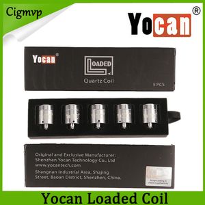 Yocan beladene Spulen-Quar-TZ Dual COI L-Quad-Quarz-purer Geschmack für yo Can L.oAded Wax-Stift-Starter-Kit 0266274