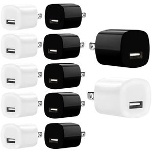 US AC Home Travel Wall Charger V A mAh Power Adapter USB Chargers voor iPhone Samsung Galaxy S6 S7 Edge Phone Plug mp3 speler