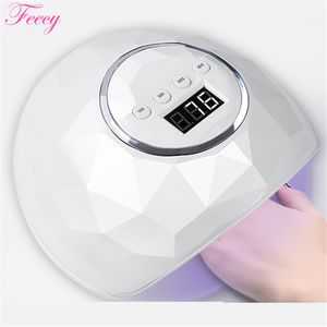 UV LED Lamp Nail Dryer lamp W LED Manicure Nails Professional Equipment UV Light For Gel Nails Fast Curing Gel Polish Ice
