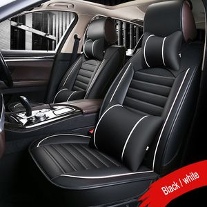 Bilstolskydd passar Mercedes A C E W204 W205 W211 W212 W213 S Class CLA GLC ML GLE GL PU LÄDER Auto Seats Cushion Universal8727848