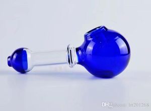 Pot de fumaça azul Atacado de vidro Bongs Burner Oil Glass Tubulações de vidro plataformas de água
