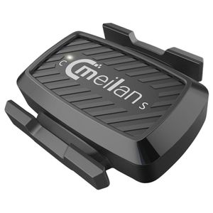 Meilan C1 Cykel Speed ​​Cadence Sensor BT4.0 / ANT + Trådlös Anslut med LED-ljus - Svart